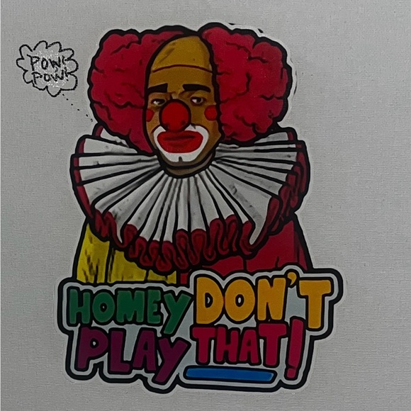 Hand Crafted “Homey Don’t Play That” Wall Art On Canvas - Picture 9 of 10